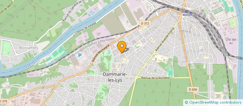 localisation de l'entreprise MONSIEUR MARWAN ZINEDDAINE  DAMMARIE-LES-LYS