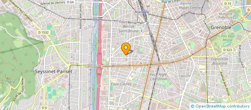 localisation de l'entreprise MONSIEUR MARWANE ASBAI à GRENOBLE