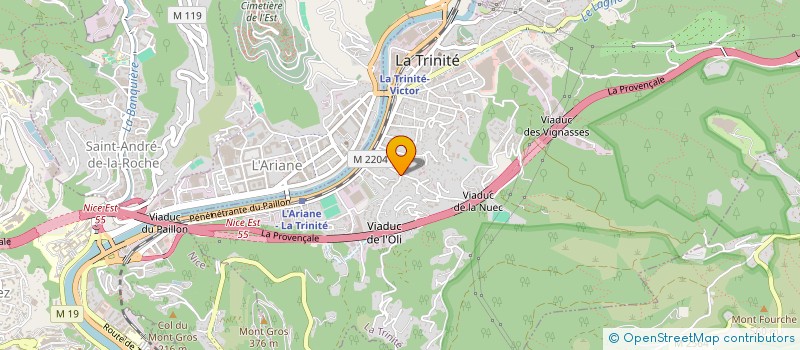 localisation de l'entreprise MONSIEUR MARWANE BENDJEDDOU à LA TRINITE