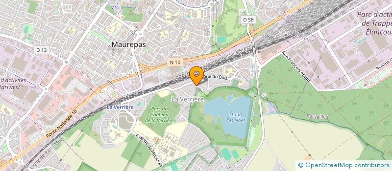 localisation de l'entreprise MONSIEUR MARWANE BOURAHLA  LA VERRIERE