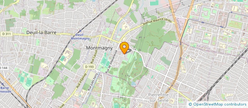 localisation de l'entreprise MONSIEUR MARWANE CHAQROUNE  MONTMAGNY