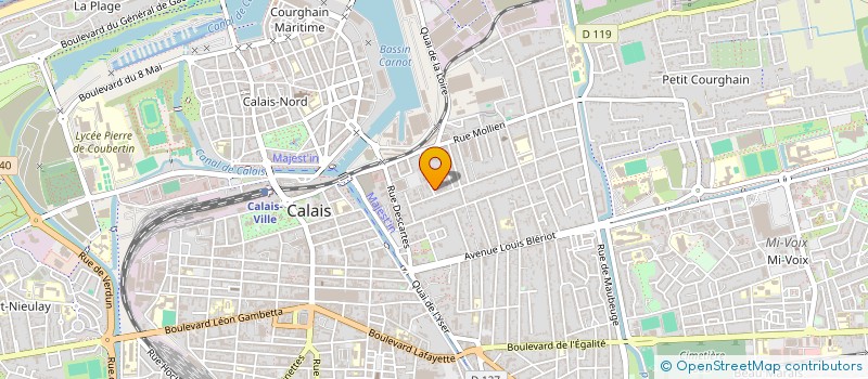 localisation de l'entreprise MONSIEUR MARWANE DEBBACHE  CALAIS