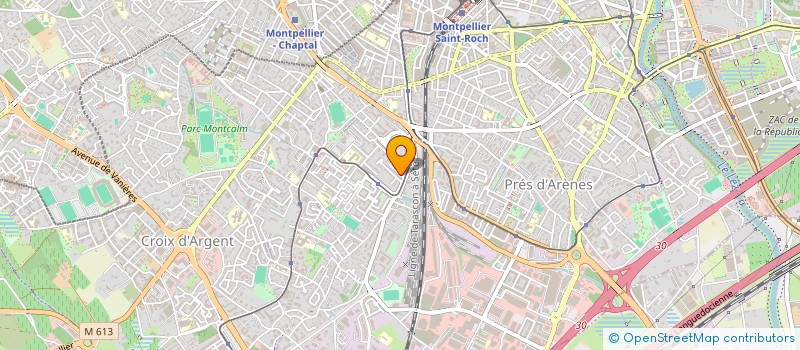 localisation de l'entreprise MONSIEUR MARWANE EL HILALI à MONTPELLIER