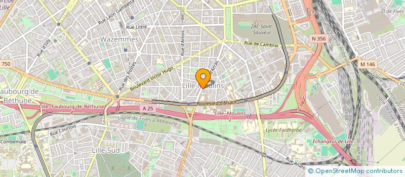 localisation de l'entreprise MONSIEUR MARWANE ELGOUZY à LILLE