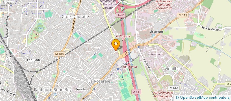 localisation de l'entreprise MONSIEUR MARWANE ELHALI  TOULOUSE