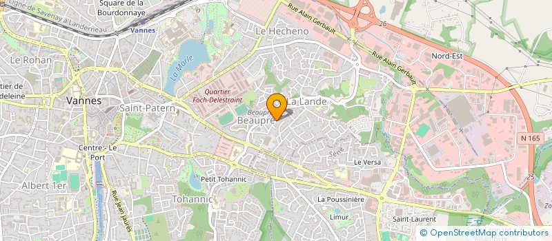 localisation de l'entreprise MONSIEUR MARWANE GHEMAME à VANNES