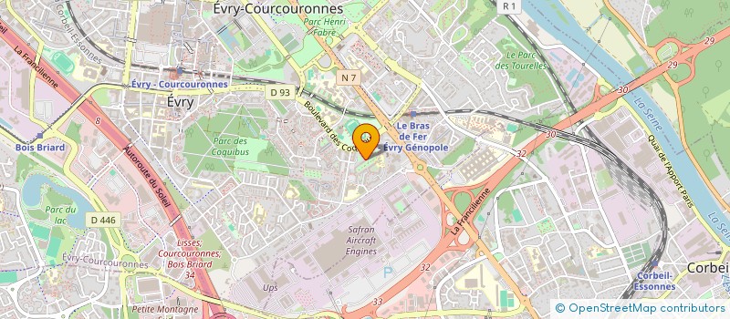 localisation de l'entreprise MONSIEUR MARWANE GHOUL à EVRY-COURCOURONNES