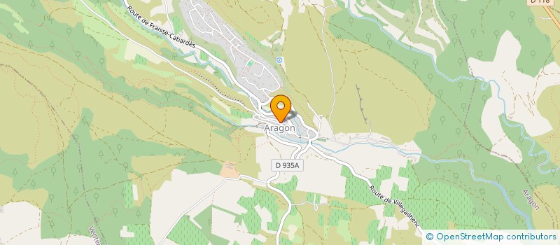 localisation de l'entreprise MONSIEUR MARWANE KHALFALLAH  VILLEGAILHENC