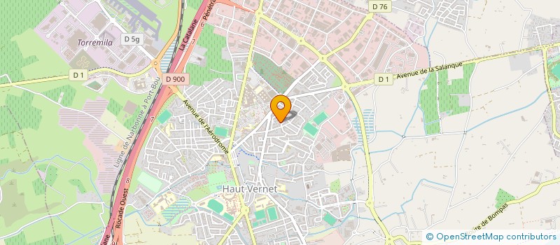 localisation de l'entreprise MONSIEUR MARWANE LAMECHE  PERPIGNAN