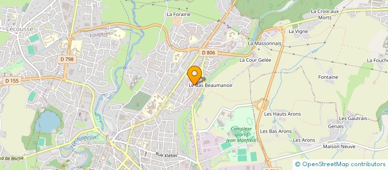 localisation de l'entreprise MONSIEUR MARWANE M SADEK  FOUGERES