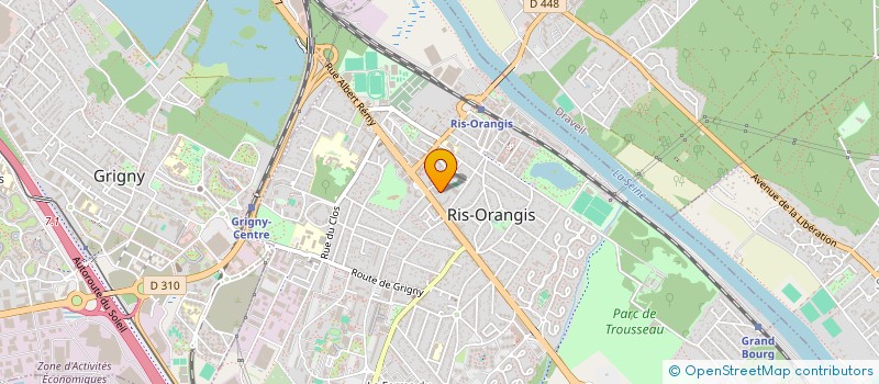 localisation de l'entreprise MONSIEUR MARWANE OUJIDI à RIS-ORANGIS