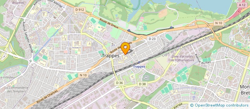 localisation de l'entreprise MONSIEUR MARWANE SOULDI à TRAPPES