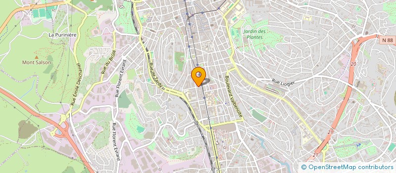 localisation de l'entreprise MONSIEUR MARWANE SOULIMANI  SAINT-ETIENNE