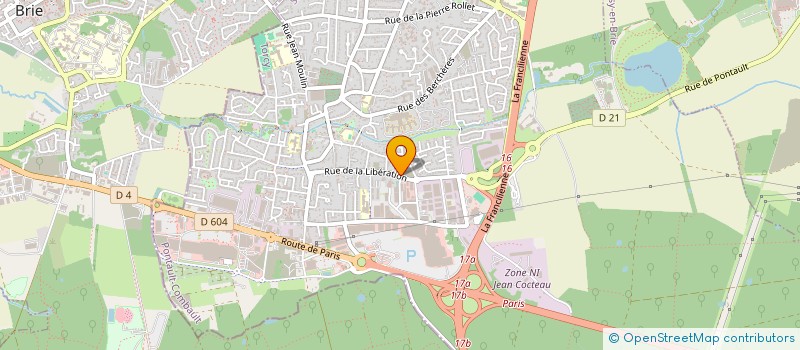 localisation de l'entreprise MONSIEUR MARWEN ATIGUE BEN YEDDER à PONTAULT-COMBAULT