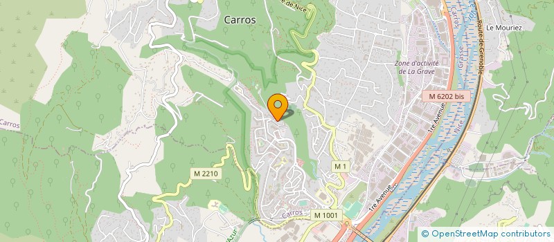 localisation de l'entreprise MONSIEUR MARWEN BEN FREDJ à CARROS