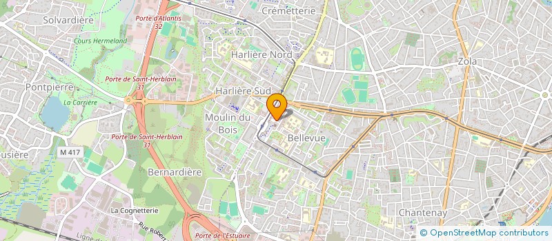 localisation de l'entreprise MONSIEUR MARWEN BEN MANSOUR à NANTES