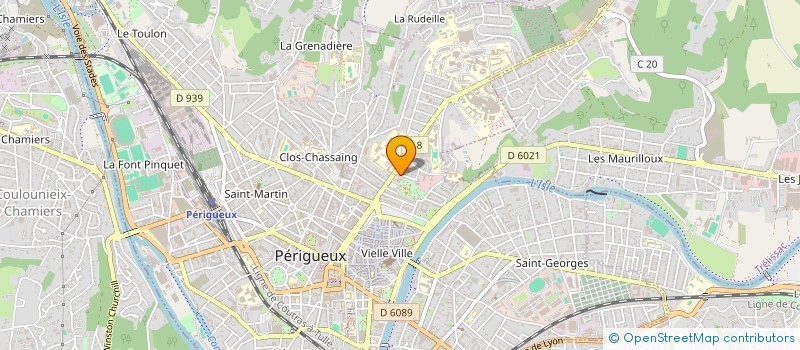 localisation de l'entreprise MONSIEUR MARWEN BOUZIDI  PERIGUEUX