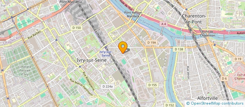 localisation de l'entreprise MONSIEUR MARWEN DWIRI  IVRY-SUR-SEINE