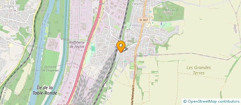 localisation de l'entreprise MONSIEUR MARWEN GONTARD  FEYZIN