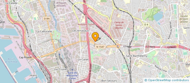 localisation de l'entreprise MONSIEUR MARWEN HLELI à MARSEILLE