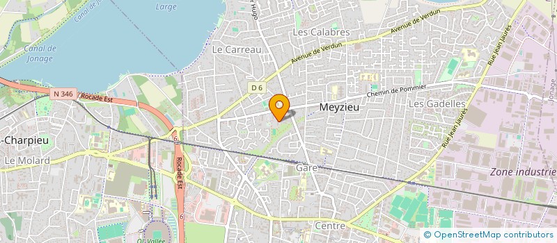 localisation de l'entreprise MONSIEUR MARWEN JALLOULI  MEYZIEU