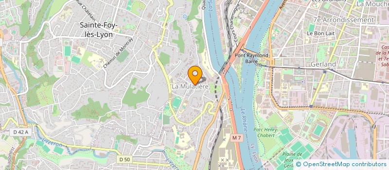 localisation de l'entreprise MONSIEUR MARWEN KHALDI  LA MULATIERE