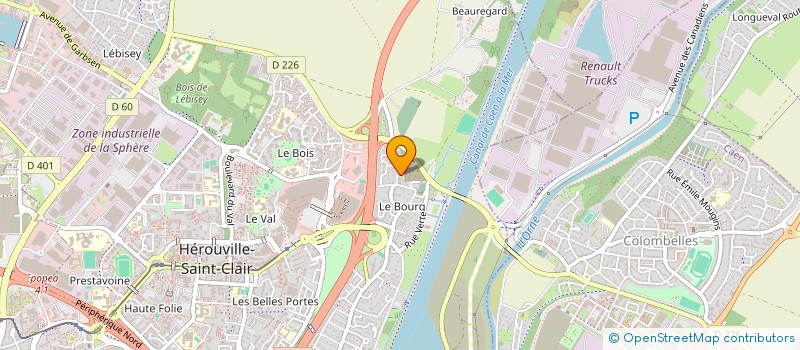 localisation de l'entreprise MONSIEUR MARWEN MOHAMED  HEROUVILLE-SAINT-CLAIR