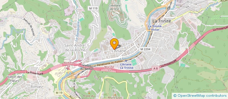 localisation de l'entreprise MONSIEUR MARWENE BEN SALAH à NICE