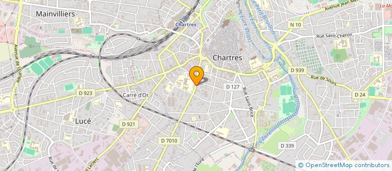 localisation de l'entreprise MONSIEUR MARWIN FEDON à CHARTRES