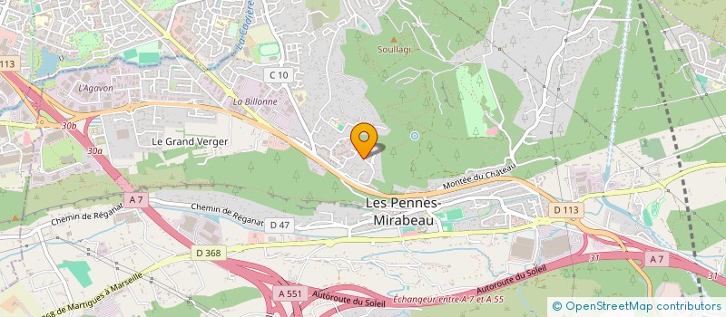 localisation de l'entreprise MONSIEUR MARWIN PANS  PERTUIS