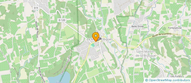 localisation de l'entreprise MONSIEUR MARWING GRAND  LA MOTTE-D'AIGUES