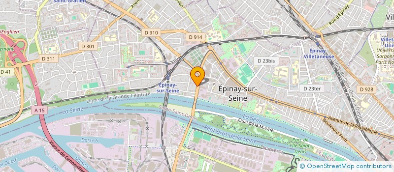 localisation de l'entreprise MONSIEUR MARY DIAKITE à EPINAY SUR SEINE