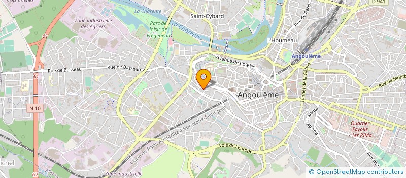localisation de l'entreprise MONSIEUR MARY MAYAUD à ANGOULEME