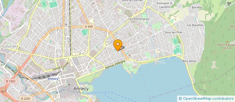 localisation de l'entreprise MONSIEUR MARYAM AKHOUN à ANNECY