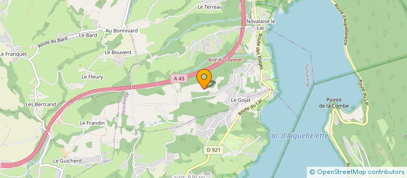 localisation de l'entreprise MONSIEUR MARYAN RIBICIC  NOVALAISE