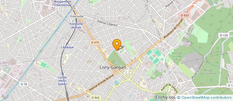 localisation de l'entreprise MONSIEUR MARYO MASSENA  LIVRY-GARGAN