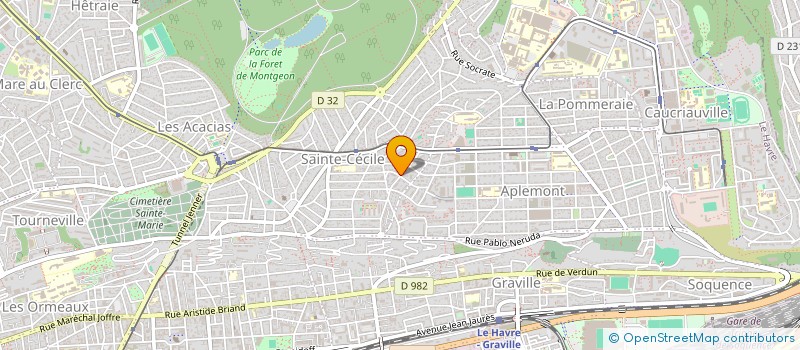 localisation de l'entreprise MONSIEUR MARYSE FAUVEL à LE HAVRE