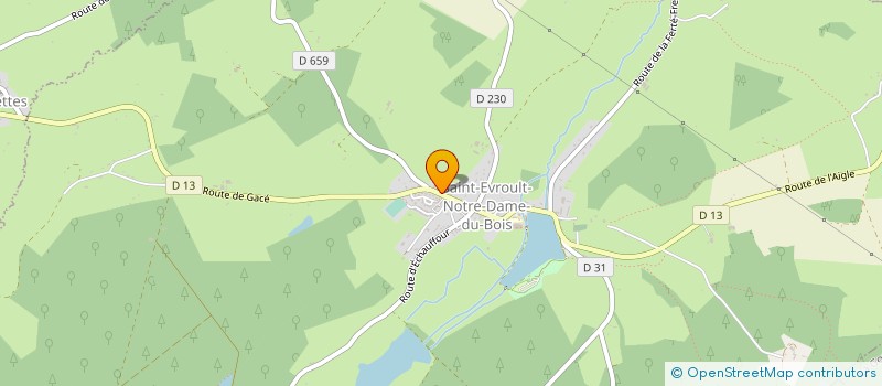 localisation de l'entreprise MONSIEUR MARYVONNE GRAYON à SAINT-EVROULT-NOTRE-DAME-DU-BOIS