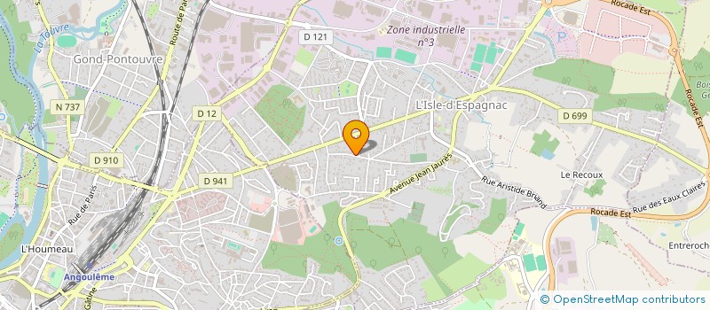 localisation de l'entreprise MONSIEUR MARZAQ AMROUNE  L'ISLE-D'ESPAGNAC