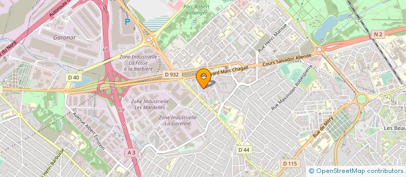 localisation de l'entreprise MONSIEUR MARZOUCK BANKOLE à AULNAY SOUS BOIS