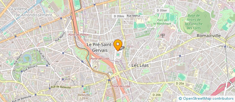 localisation de l'entreprise MONSIEUR MARZOUG KACEMI à LE PRE-SAINT-GERVAIS