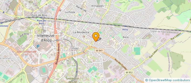localisation de l'entreprise MONSIEUR MARZOUK ATRARI à VILLENEUVE-D'ASCQ
