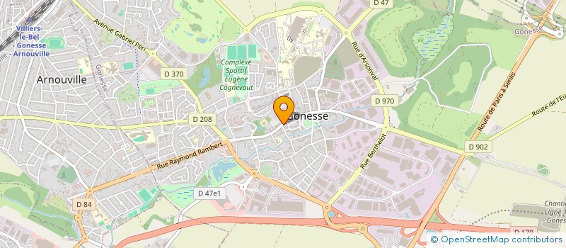 localisation de l'entreprise MONSIEUR MARZOUK BIGUAID  GONESSE