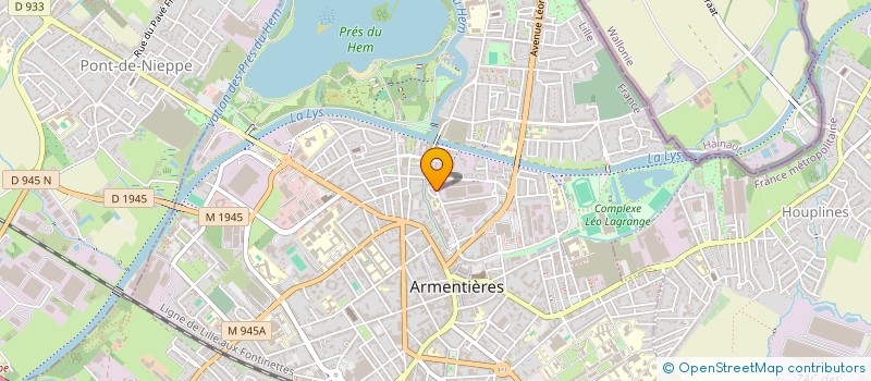 localisation de l'entreprise MONSIEUR MARZOUK EL FOURKI  ARMENTIERES