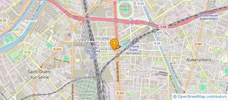 localisation de l'entreprise MONSIEUR MARZOUK MOHAMED  SAINT-DENIS