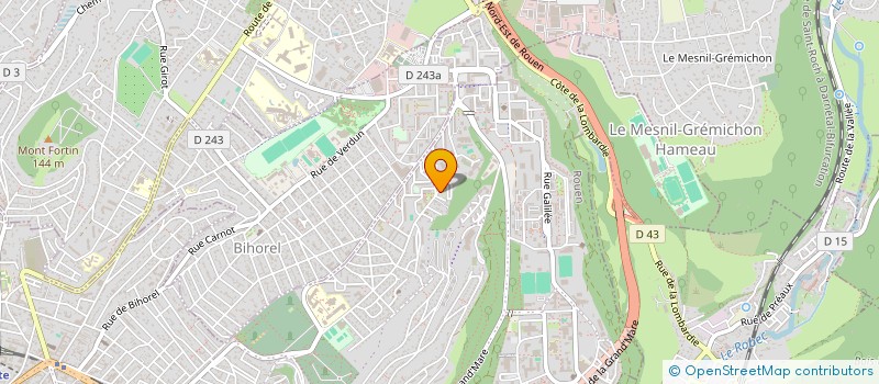 localisation de l'entreprise MONSIEUR MARZOUK TEBANI à ROUEN