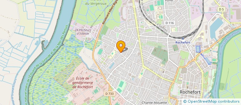 localisation de l'entreprise MONSIEUR MASALLAH UNAL  ROCHEFORT