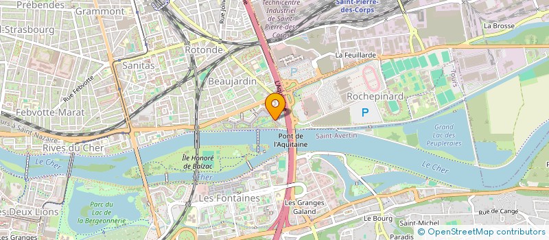 localisation de l'entreprise MONSIEUR MASAUOD ALARIBY  TOURS