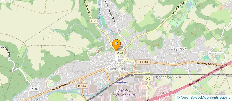 localisation de l'entreprise MONSIEUR MASEULLAH AGHA  MONTLUEL