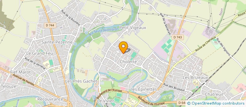 localisation de l'entreprise MONSIEUR MASHHOUR AL HAYEK  NIORT